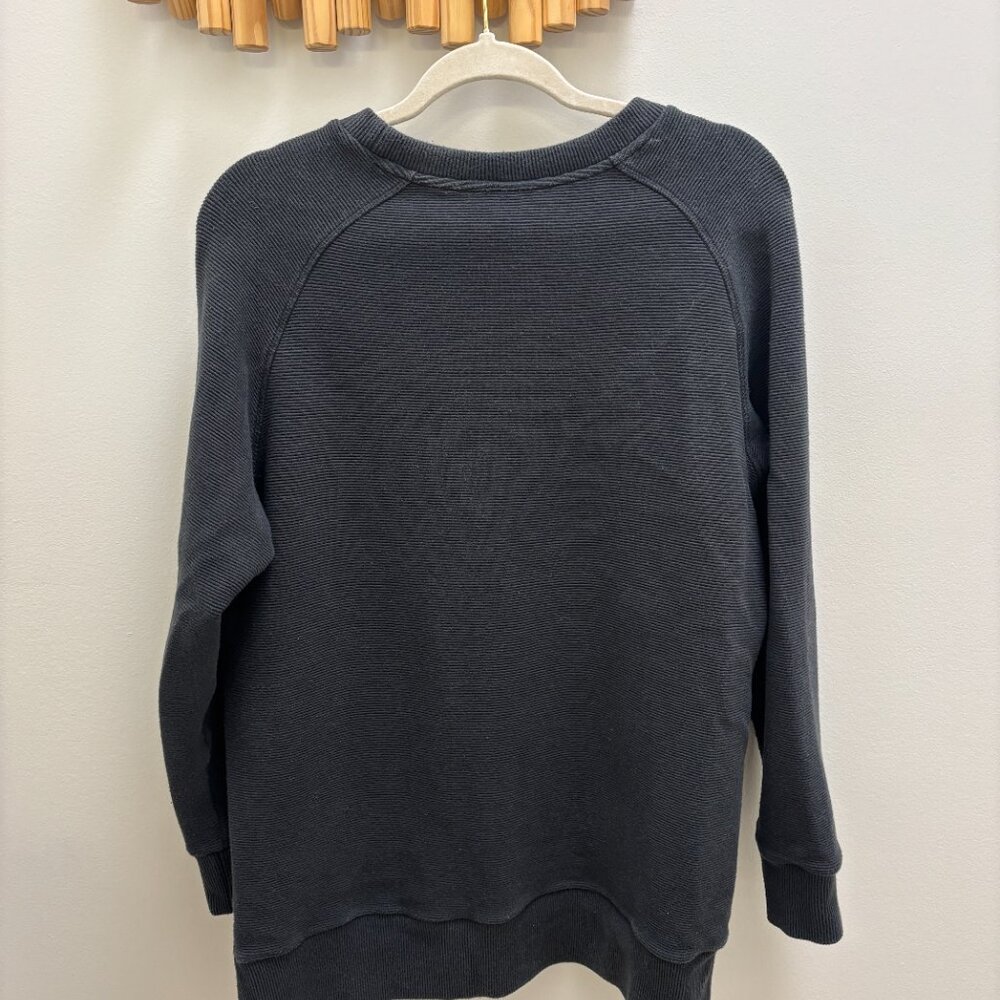 Varley Manning Ribbed Sweatshirt – Black – Size Small - Picture 4 of 6